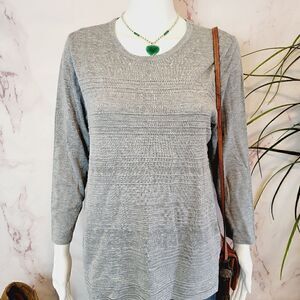 Buffalo David Bitton soft knit grey sweater